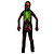 Kostuum Skelet Glow in the Dark Multikleur Kind