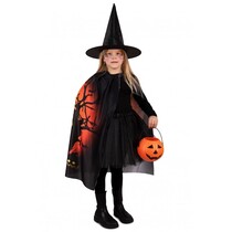 Spooky Halloween Cape Kind met Hoed