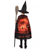 Happy Halloween Cape Kind met Hoed