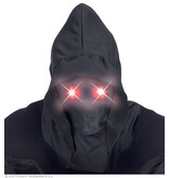 Gezichtsmasker Met Kap En Lichtgevende Rode Ogen