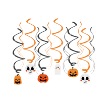 Swirl Decoraties Halloween Halloween (12st)