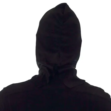 Gezichtsmasker Crazy killer met kap goud