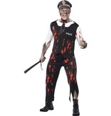 Zombie Politieagent kostuum