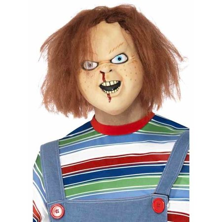 Chucky masker met haar