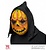 Pompoen masker met kap Halloween