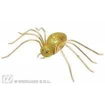 Glitter spin goud 14,5cm