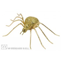 Glitter spin goud 6,5cm