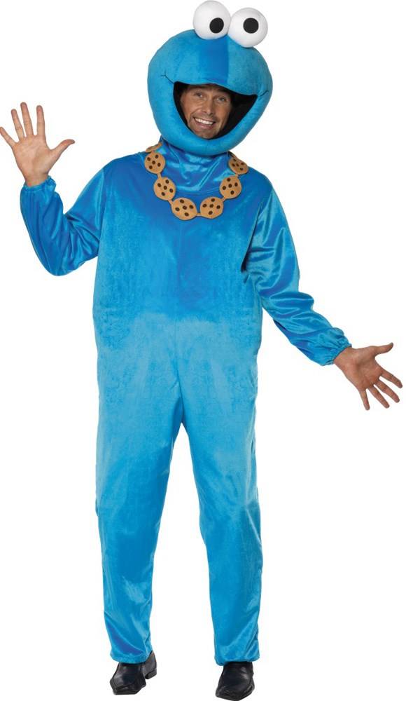 emotioneel Pijnstiller rol Cookie monster Sesamstraat kostuum | Halloweenkleding.net