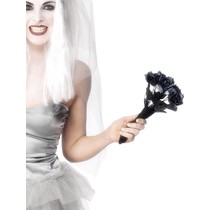 Halloween boeket zwarte rozen