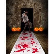 Halloween Loper met Bloed - 4,5 mtr x 60 cm