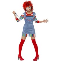 Chucky kostuum vrouw