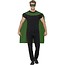 Superhero Cape met masker groen