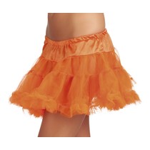 Tule petticoat neon oranje