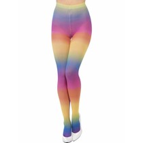 Regenboog panty