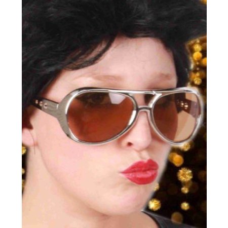 Bril Elvis zilver disco