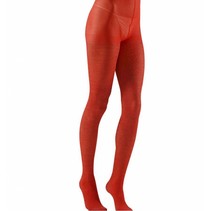 Panty 40den glitter rood