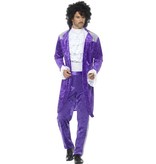 80's Purple Prince kostuum