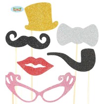 Photo Booth props 6st