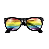 Regenboog bril