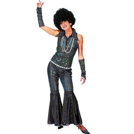 Boogie Queen jumpsuit zwart