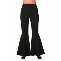 Hippie broek bi-stretch zwart