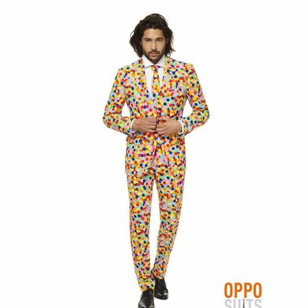 Confetti maatpak Opposuits heren