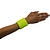 Polsband neon geel