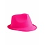 Neon roze hoed