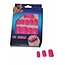 Nagels fluor roze