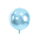 Folie Ballon Bal Metallic Sky Blue 40cm