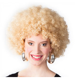 Afropruik blond