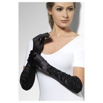 Diva handschoenen zwart