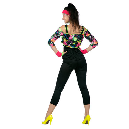 Retro Aerobic Fitness Outfit