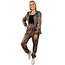 Trainingspak Dames 80`s Zebra Rainbow