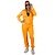 Trainingspak dames neon oranje