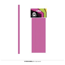 Neon Fuchsia Rietjes (12st)