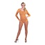 Visnet Bodysuit Neon Oranje