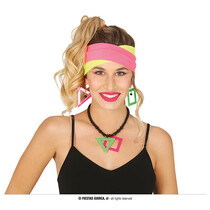 Jaren 80 accessoire set Linda (5-delig)
