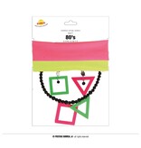Jaren 80 accessoire set Linda (5-delig)