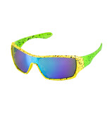 Partybril 80's Geel/Groen