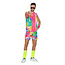 Aerobic Party Outfit Tie Dye Neon Heren