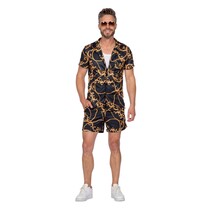 Party outfit Festival Heren Zwart/Goud Stanley