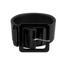 Retro Riem Zwart (115x5,5cm)