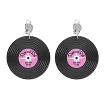 Oorbellen Disco LP Plaat