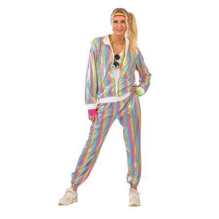 Regenboog Glamour Trainingspak Dames Rea