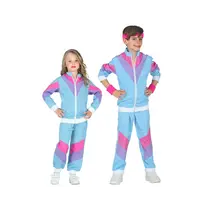 80's Disco Trainingspak Kind Blauw