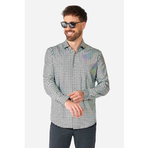 Blouse Discoballer Holografisch Heren