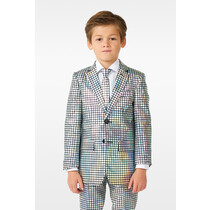 Kostuum Discoballer Holografisch Kind Opposuits