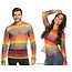 Visnet Shirt Regenboog Unisex