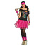 I Love 80's Verkleedset Fuchsia Jessica (7-delig)